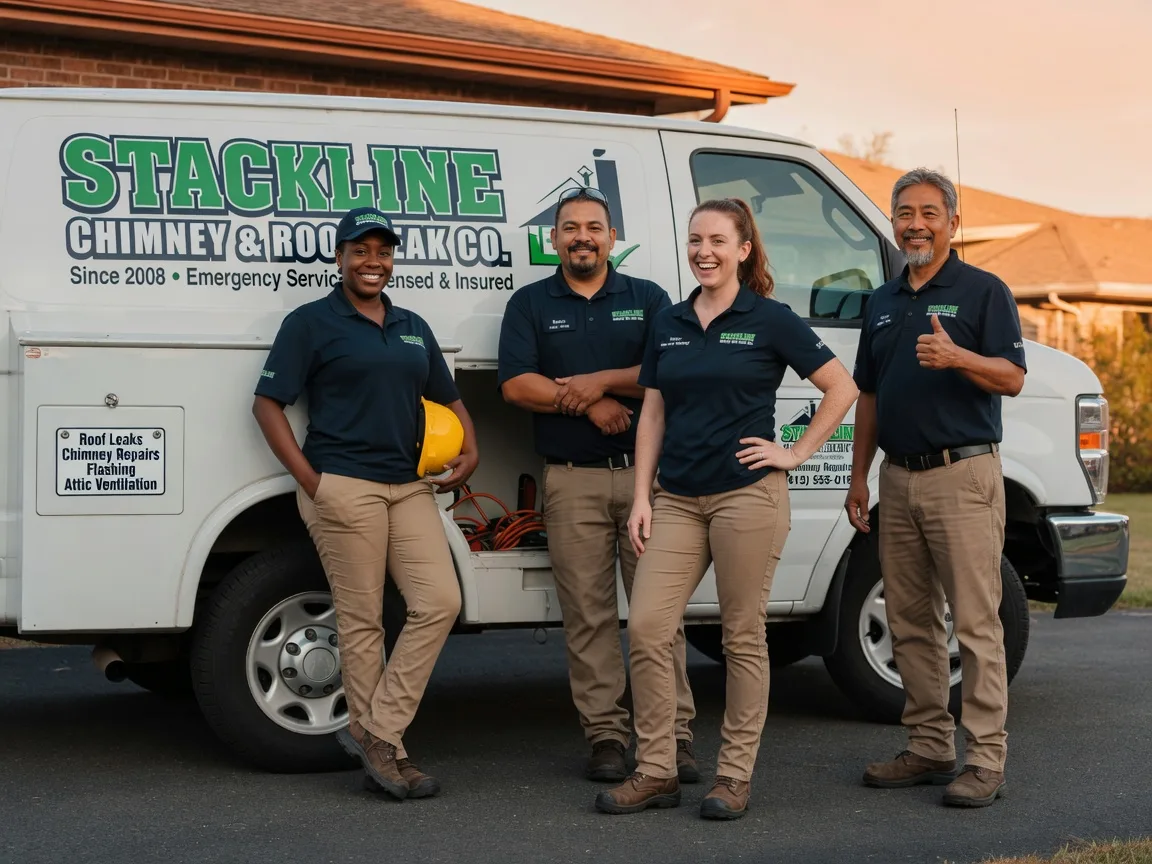 Chimney flashing repair company in Carlton, OR
